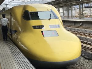 豊橋金券ショップフリーチケット|ドクターイエロー豊橋駅にて